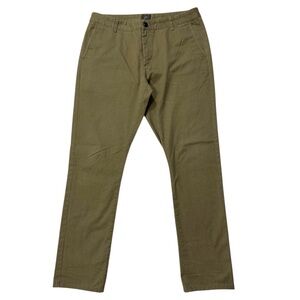 Obey Men's Khaki/Olive Green Chinos Pants